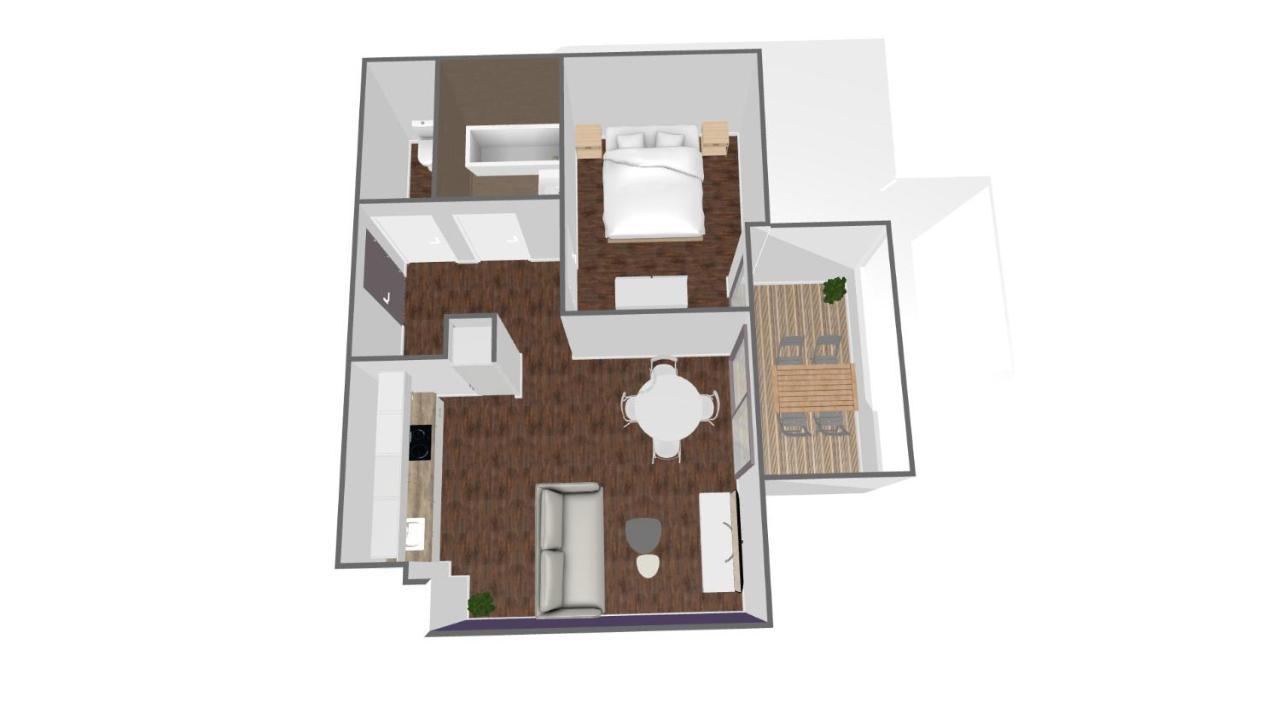 Residence Prestige, Calme & Terrasse Ensoleillee เกรอน็อบล์ ภายนอก รูปภาพ